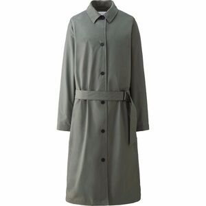 UNIQLO WOMEN'S LEMAIRE A LINE COAT KHAKI LARGE